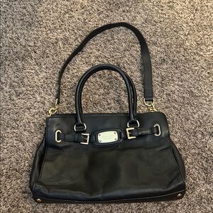 Michael Kors Black Leather Handbag